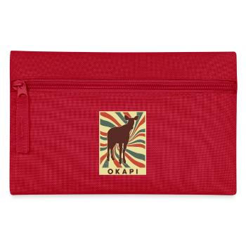 Okapi Retro Vintage - Pencil Case - red - Front