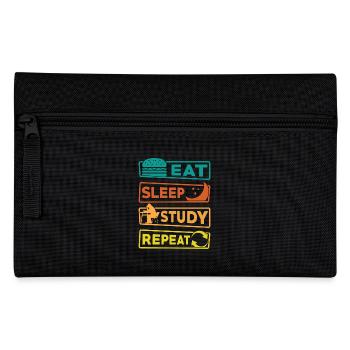 Student Studium Lernen Prüfung - Federtasche - Schwarz - Vorne
