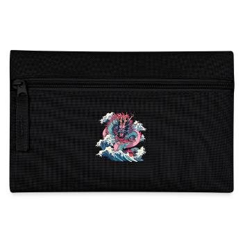 Tokyo Asia 80s Japanese Retro Dragon Dragon - Pencil Case - black - Front