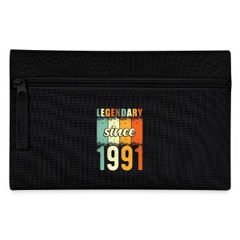 Légendaire depuis 1991 Retro Vintage Anniversaire - Trousse - noir - Devant