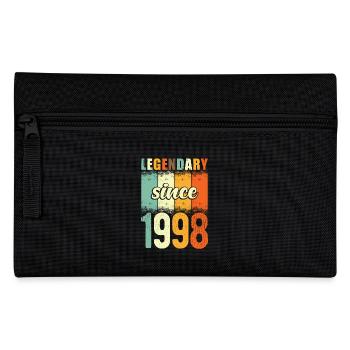 Légendaire depuis 1998 Retro Vintage Anniversaire - Trousse - noir - Devant