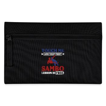 Touchez-moi et votre première leçon de sambo est gratuite - Trousse - noir - Devant