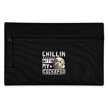 chillin avec mon cockapoo - Trousse - noir - Devant