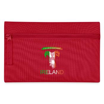 Irland Ireland Schafe - Federtasche - Rot - Vorne