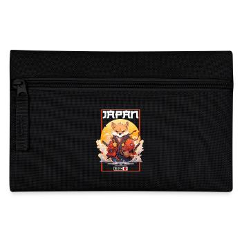 Asia Corki Japanese Samurai Samurai - Pencil Case - black - Front