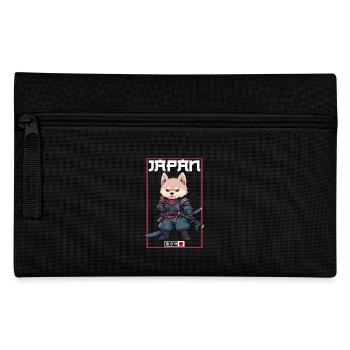 Asia Corki Japanese Samurai Samurai - Pencil Case - black - Front