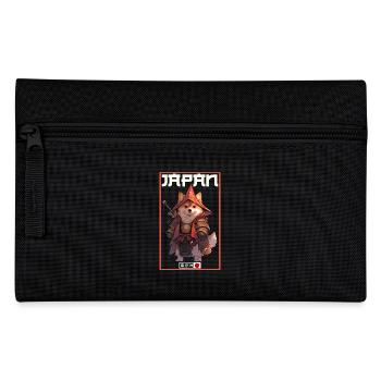 Asia Corki Japanese Samurai Samurai - Pencil Case - black - Front