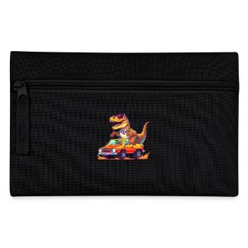 T-Rex conduit un camion monstre - Trousse - noir - Devant