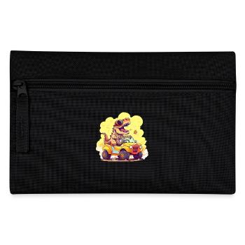 T-Rex conduit un camion monstre - Trousse - noir - Devant