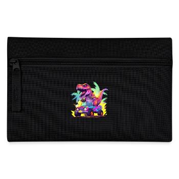 T-Rex conduit un camion monstre - Trousse - noir - Devant
