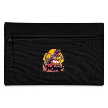 T-Rex conduit un camion monstre - Trousse - noir - Devant