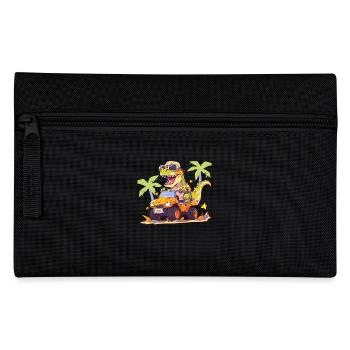 T-Rex conduit un camion monstre - Trousse - noir - Devant