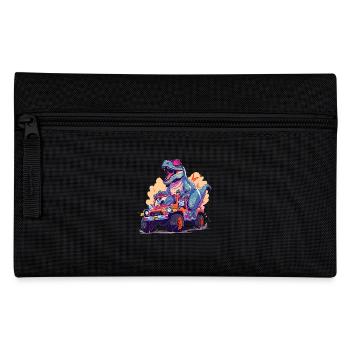 T-Rex conduit un camion monstre - Trousse - noir - Devant