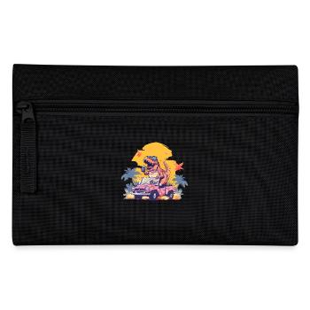 T-Rex conduit un camion monstre - Trousse - noir - Devant