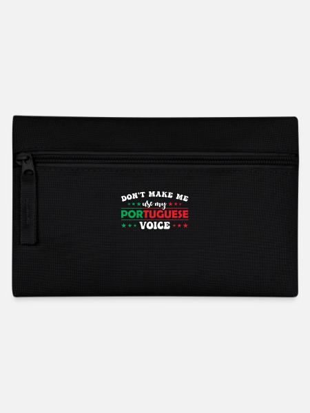 Ne me forcez pas à utiliser mon portugais - Trousse - noir