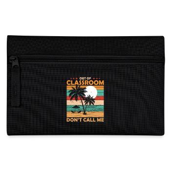 Retirement of the teacher from the classroom pension - Pencil Case - black - Front