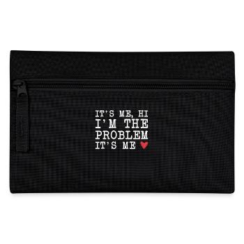 It's me, hello, it's the problem, it's me - Pencil Case - black - Front