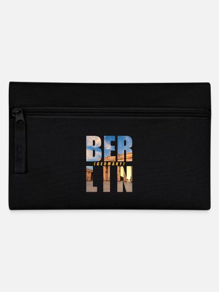 Berlin Deutschland Souvenir - Federtasche - Schwarz