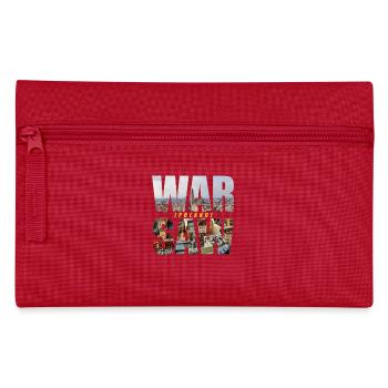 Varsovie Pologne Souvenir - Trousse - rouge - Devant