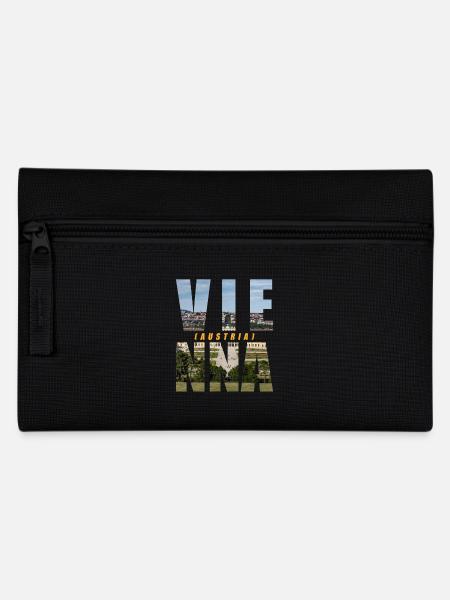 Wien Österreich Souvenir - Federtasche - Schwarz