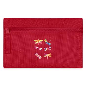 Libelle TIE DYE Vintage Libellen - Federtasche - Rot - Vorne