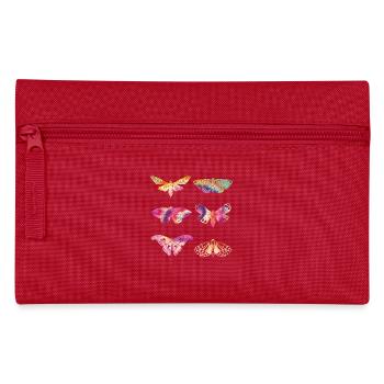 Motte TIE DYE Vintage Motten - Federtasche - Rot - Vorne