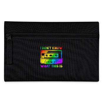 Cassette Rétro Vintage Années 70 Années 80 Années 90 - Trousse - noir - Devant