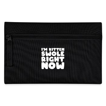Entraînement Chat d’entraînement Je suis Chaton enflé en ce moment - Trousse - noir - Devant