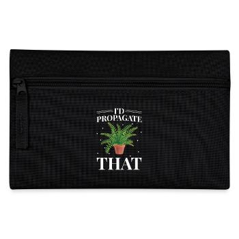 Asplenium parvati plant lover I would - Pencil Case - black - Front