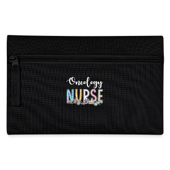 Gift idea for oncology nurses - Pencil Case - black - Front