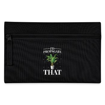 I would propagate banana plant lovers - Pencil Case - black - Front