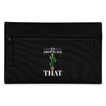 I would propagate cactus plant lovers - Pencil Case - black - Front