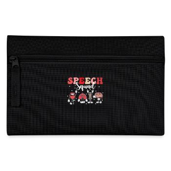 Speech Therapist Groovy Team - Pencil Case - black - Front