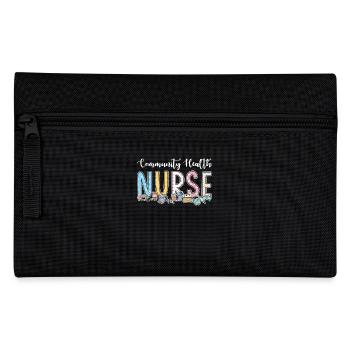 Gift idea for nurses in the community - Pencil Case - black - Front