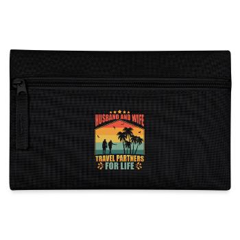 Partenaire de voyage Mari et femme Voyage - Trousse - noir - Devant