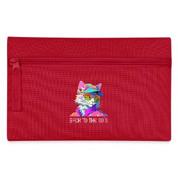 Soirée à thème des années 90 Retour au costume des années 90 - Trousse - rouge - Devant