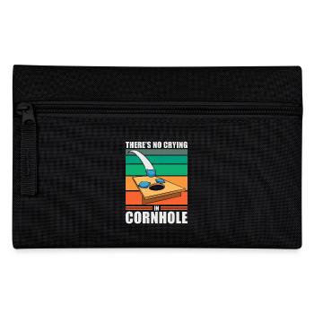 Cornhole Spiel Cornhole Spieler - Federtasche - Schwarz - Vorne