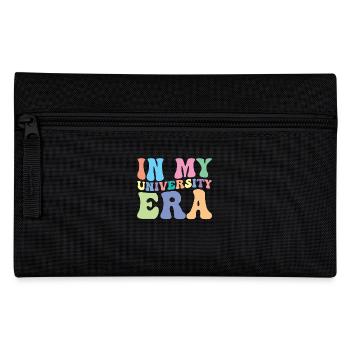 Universtität Retro Groovy Student - Federtasche - Schwarz - Vorne