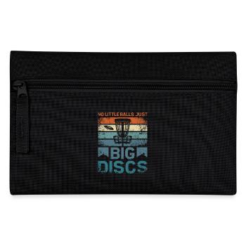 Pas de petites balles juste de gros disques, disc golf - Trousse - noir - Devant