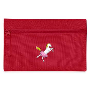 Horse Ballerina Ballet Dance - Pencil Case - red - Front