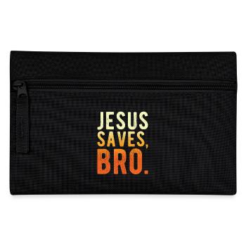 Jésus sauve son frère - Trousse - noir - Devant