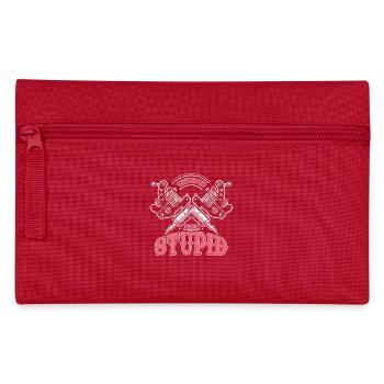 Tattoos are stupid - Pencil Case - red - Front