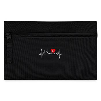 Istanbul Skyline Heartbeat Turquie J’aime Türkiye - Trousse - noir - Devant