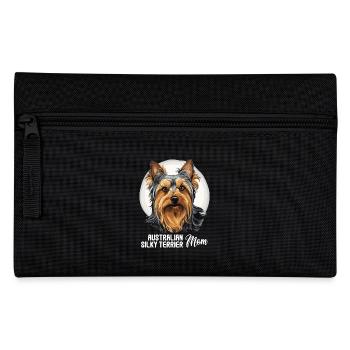 Australian Silky Terrier - Pencil Case - black - Front