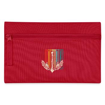 Retro Vintage Chiropractor - Pencil Case - red - Front