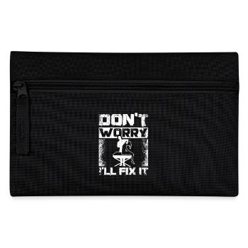 Don't worry I'll fix it Chiropractor - Pencil Case - black - Front