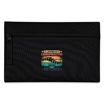 A legendary chiropractor has retired - Pencil Case - black - Front