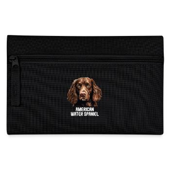 Dog American Water Spaniel - Pencil Case - black - Front