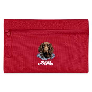 Chien Épagneul d’eau américain - Trousse - rouge - Devant
