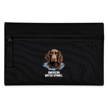 Dog American Water Spaniel - Pencil Case - black - Front